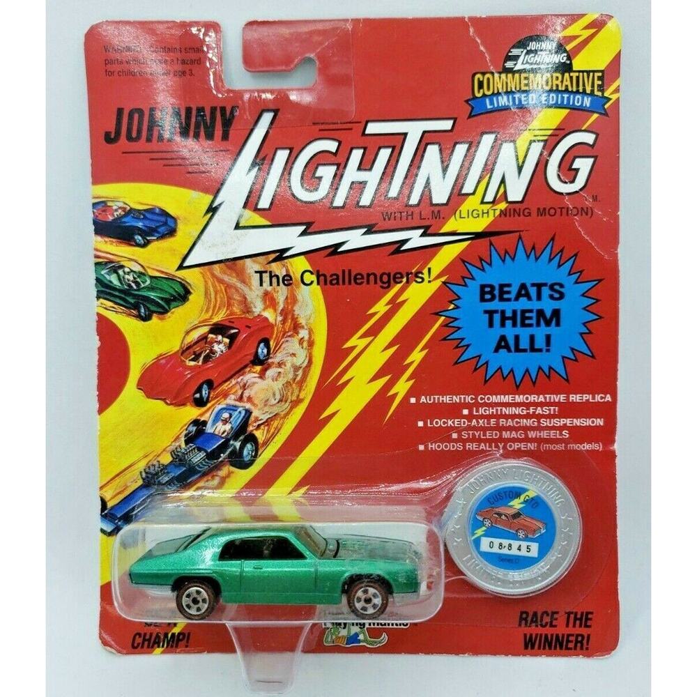 Vintage 1993 Johnny Lightning The Challengers Custom GTO Limited Edition‎ HW20